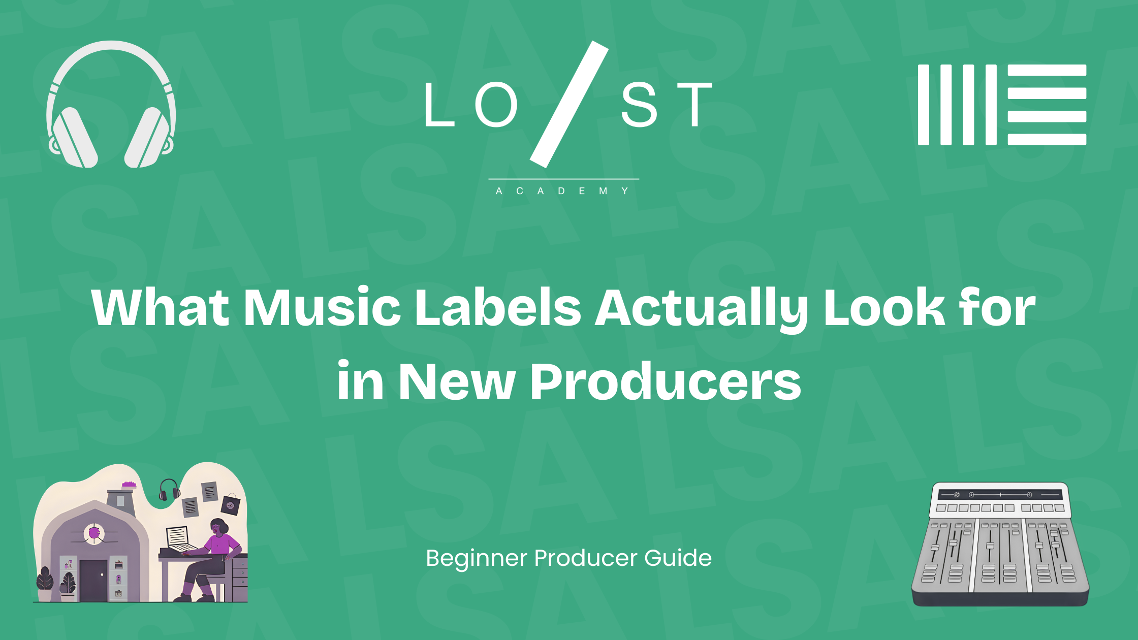 What music labels actually look for in new producers