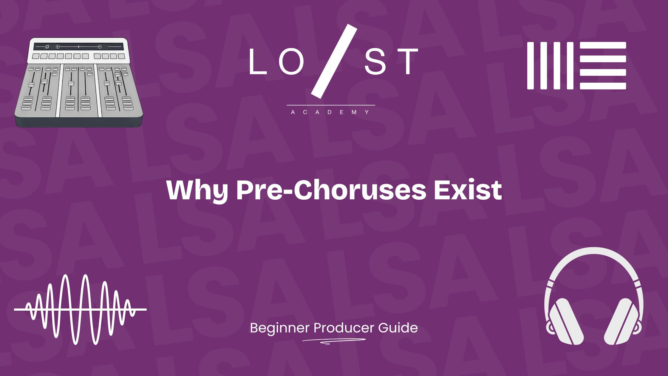 Why pre-choruses exist