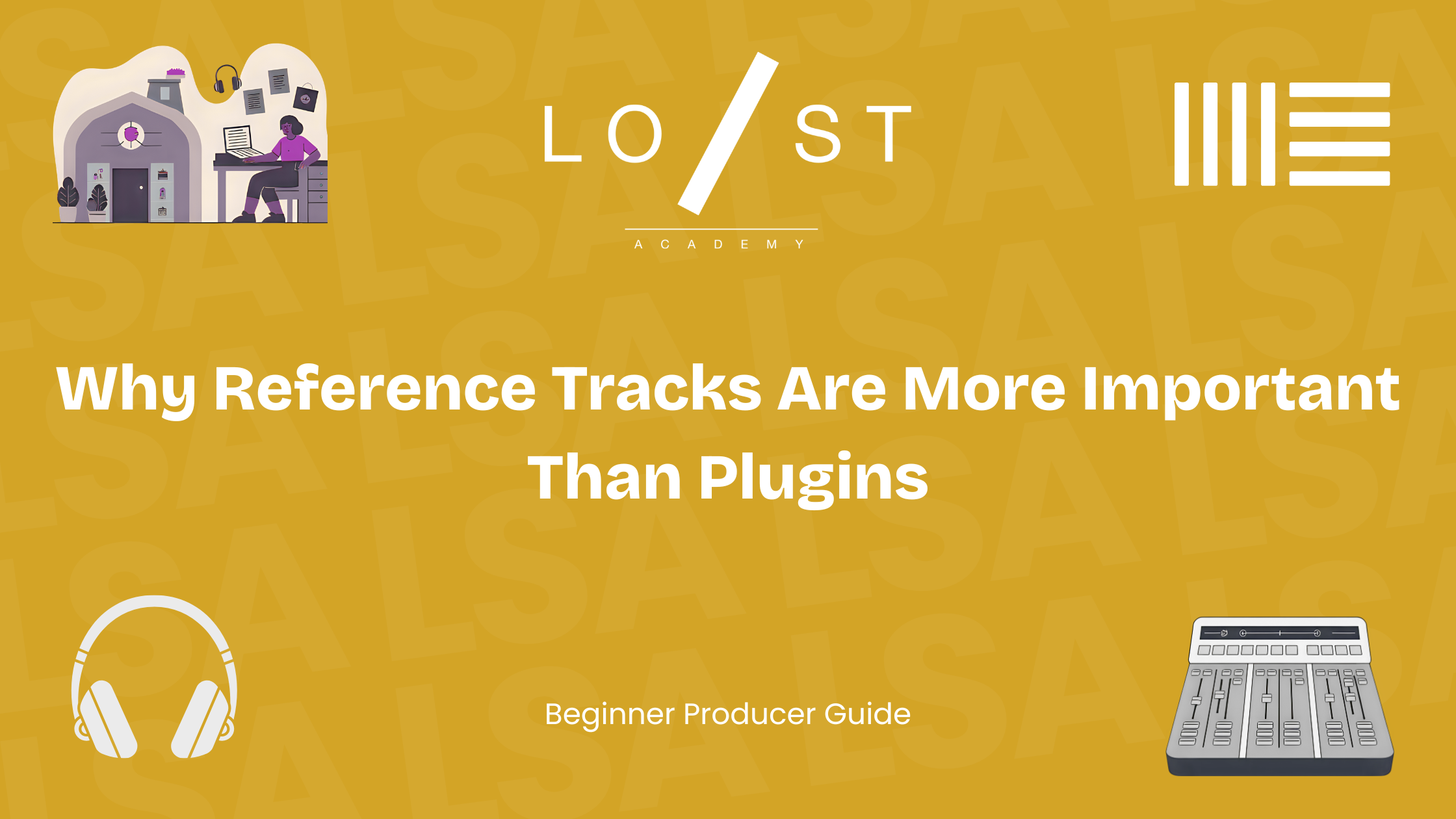 Why reference tracks are more important than plugins.